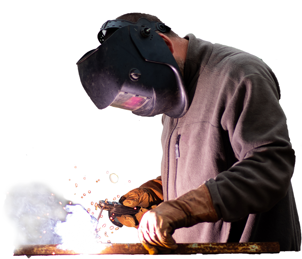 Equipo de Talleres Mon S.L. trabajando en soldadura y corte de metales